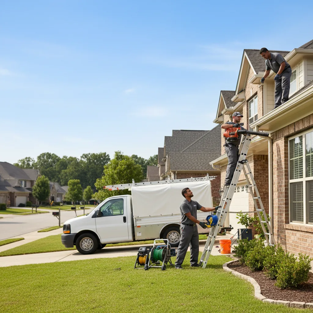 Home Gutter Service in Goodrich, TX near me
